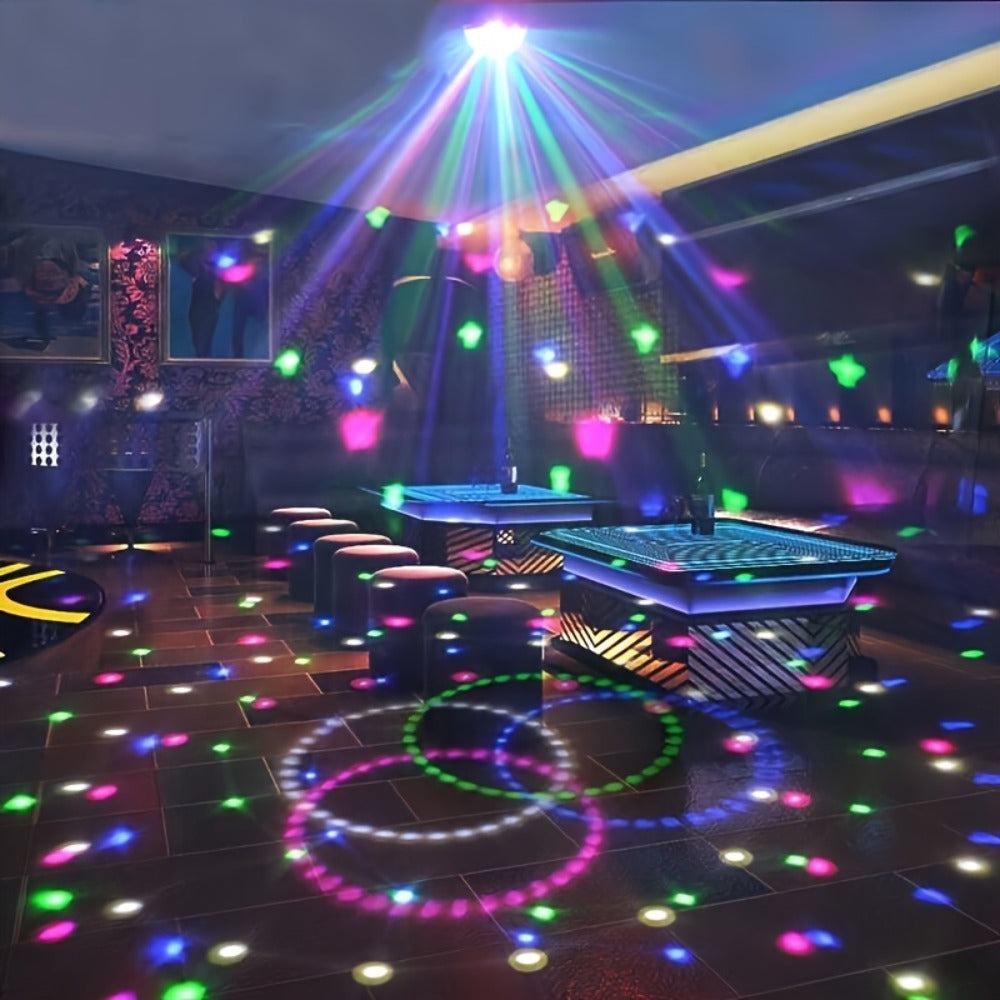 Party Lights Disco Ball Strobe Light Remote Control DJ Lighting Music Sync Rotating Effect for Home Room Dance Birthday Wedding Halloween Christmas Party Decorations 2pcs or 4pcs