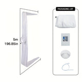 White five meters