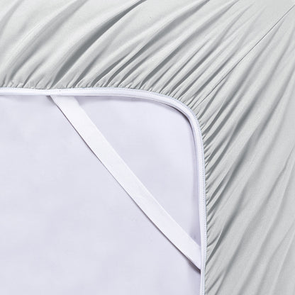 Bamboo Blend 6-Piece Sheet Set – 2000 Thread Count SnugGrip Fitted Sheet 16" Deep Pocket Soft Wrinkle Resistant Twin Full Queen King Cal King