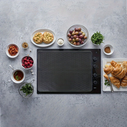 Silicone Stove Top Cover Protector 28x20 Inch – Heat-Resistant Glass Cooktop Cover for Electric & Ceramic Stoves, Scratch-Proof Surface Mat & Kitchen Dish Drying Pad
