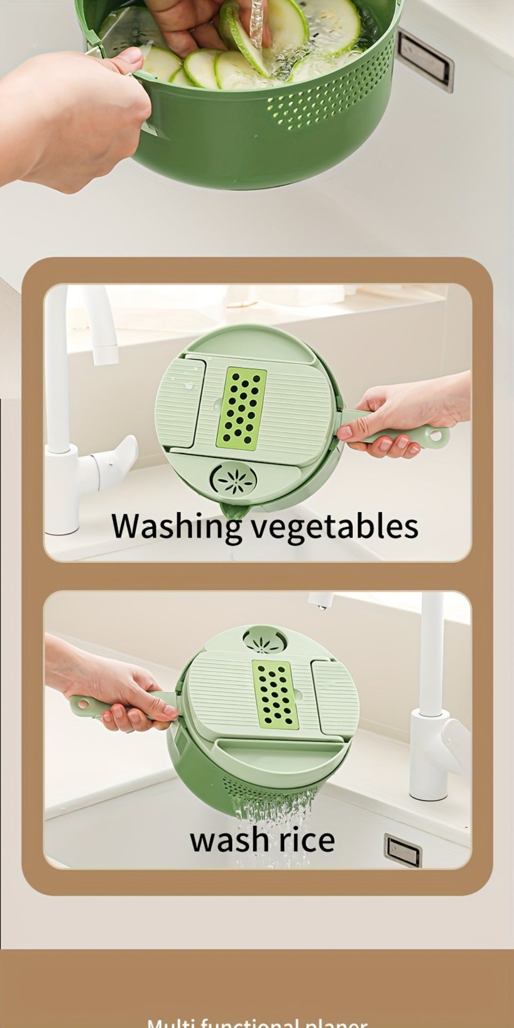 Vegetable Chopper 16-in-1 Manual Food Chopper Slicer Dicer Grater with Container – Professional Onion Potato Carrot Cutter Kitchen Tool