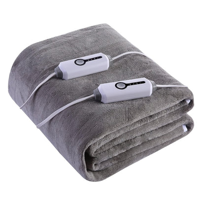 Heated Mattress Pad Queen King Twin Full – Soft Coral Fleece Electric Bed Warmer Under Blanket with 4 Heating Levels, 10-Hour Auto Shut Off, Fast Heating – Cozy Winter Bedding Warmer for Deep Sleep