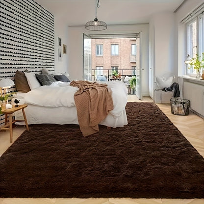 Fluffy Area Rug Large Soft Shag Carpet for Living Room Bedroom – Non-Slip Ultra Thick Plush Floor Mat, Multiple Sizes & Colors, Home Decor