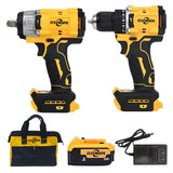 Wrench + Drill + 8.0AH Battery + Charger + Tool Bag