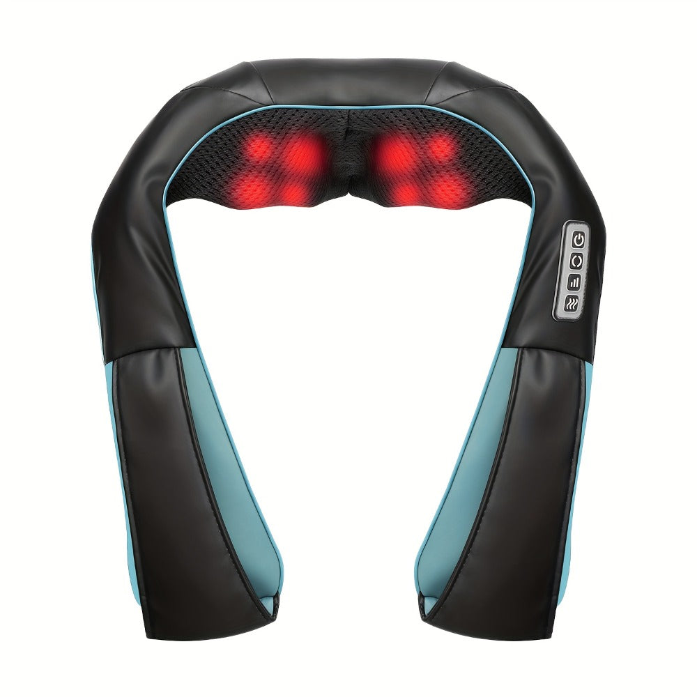 Acupressure Massager – Electric Acupoint Deep Kneading Neck & Shoulder Massager for Back, Waist, Legs, Feet & Muscles, Portable Full Body Relief Device, Ideal Gift for Parents, Seniors, Men & Women