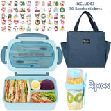 Blue: 53pcs - Salad Cup Set