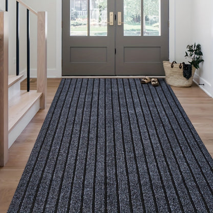 Runner Carpet with Rubber Backing - Non-Slip 1800G/sqm Heavy Duty Washable Indoor Outdoor Rug | Hallway, Entryway, Laundry Room & Balcony Runner Mat | Multiple Sizes & Colors