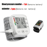 Blood Pressure Monitor + Pulse Oximeter (White Set)