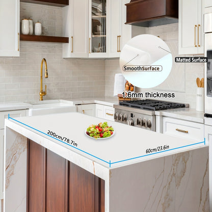Extra Large Silicone Mat for Kitchen Counter – Nonslip Heat Resistant Countertop Protector, Nonstick Waterproof Craft Mat & Placemat, Multiple Sizes & Colors