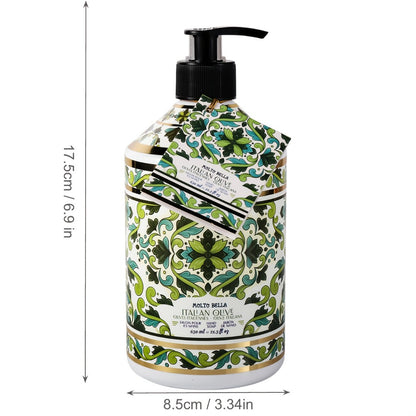 Liquid Hand Soap with Floral Press Bottle – 21.3 fl oz, Moisturizing Scented Hand Wash in Lavender, Grapefruit, Jasmine, Coconut Shea & More