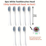 Only The Toothbrush Head*8(WH)