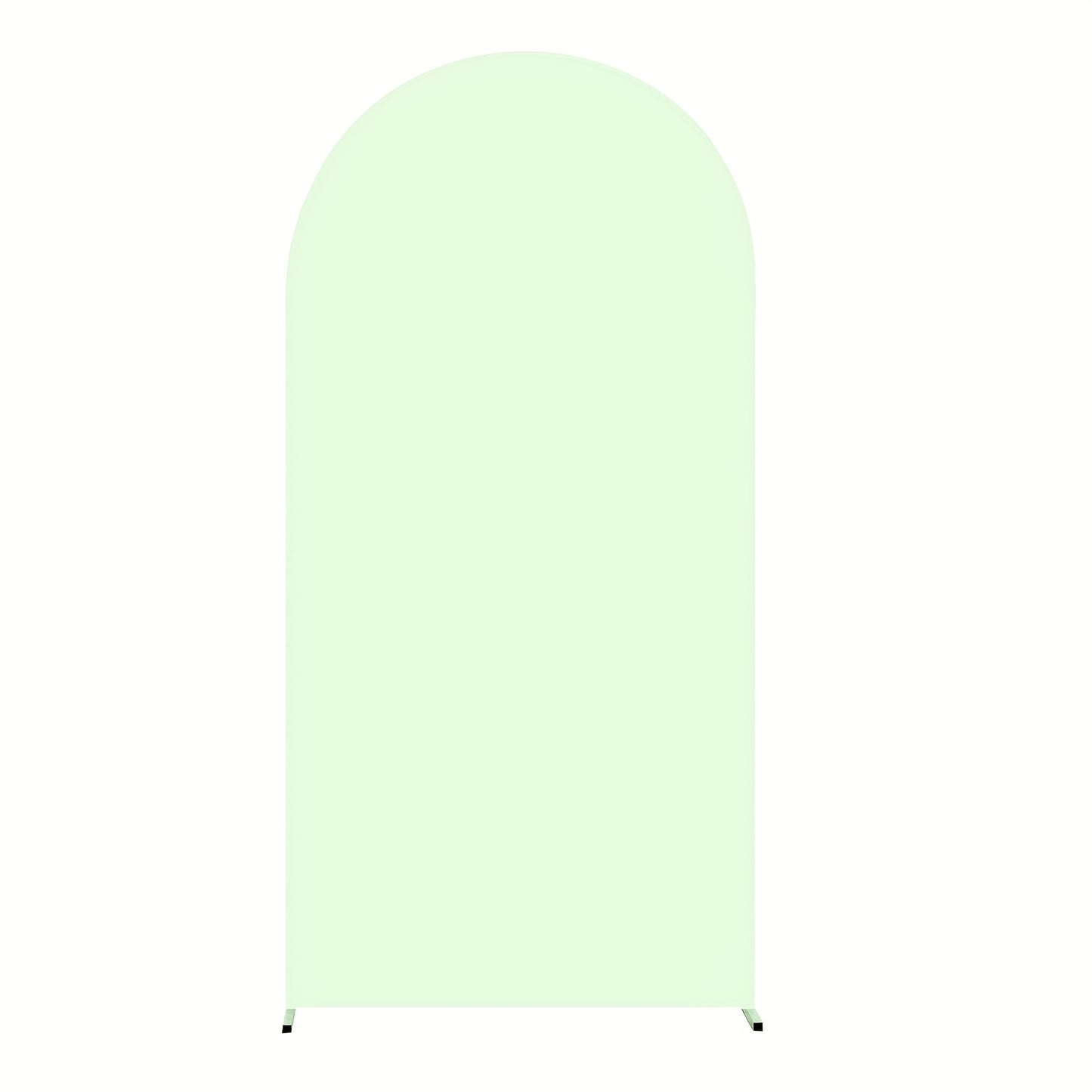 Arch Cover 6ft Stretchable Fabric Party Decoration | Wedding Ceremony Backdrop Cover Wrinkle-Free Zipper Fit for Gender Reveal Bridal Shower Birthday Holiday Celebration 8 Colors