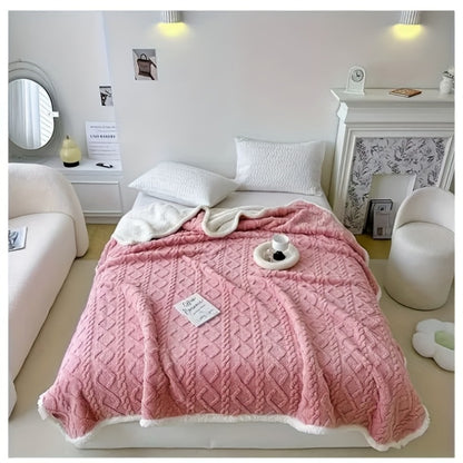 Taffeta Blanket Double-Sided – Silky Soft All-Season Sleep Blanket for Bed & Air Conditioning, Machine Washable, 5 Colors, 3 Sizes