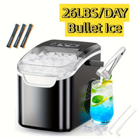 BLACK (26lbs/day Bullet Ice)
