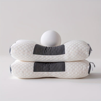 Neck Pillow for Sleeping Set of 2 Ergonomic Cervical Support Pillow Soft Adjustable Contour Design Washable Cover Premium Filling for Side Back Stomach Sleepers