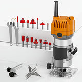 012 Upgraded Trimmer + 15-Piece Drill Bit Set