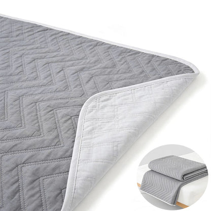 Washable Leak-Proof Mattress Protector for Seniors - Breathable Mesh Polyester, Urinary Incontinence & Bedwetting Pad | Twin, Full, Queen, King