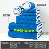 8-Piece Set in Ocean Blue