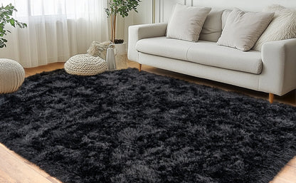 Fluffy Area Rug 8x10 Large Plush Shag Rug for Living Room Bedroom Non-Slip Soft Fuzzy Carpet Modern Home Decor Floor Mat Teen Dorm Room Decor