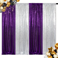 Silvery & Purple