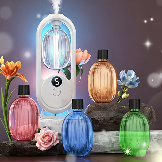 Aromatic Essential Oils for Diffuser 4-Pack Natural Plant Extracts Long-Lasting Floral Scent 4.06oz Portable Travel Size for Bedroom Relaxation Aromatherapy Gift