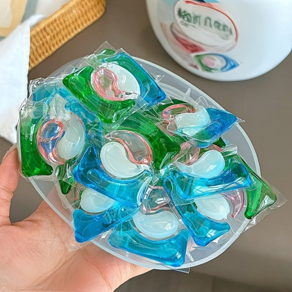 Laundry Pods Concentrated Deep Cleaning Tough Stain Removal Long-Lasting Fragrance Quick Dissolving No Residue – 200g 300g 600g Laundry Detergent Pods