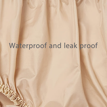 Adult Diaper Cover Waterproof Reusable Incontinence Pants – Noiseless Soft Nylon Pull-On Leak Protection Underwear for Day & Night, Sizes S-4XL