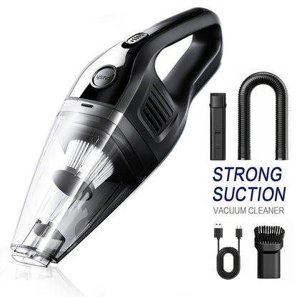 Cordless Handheld Vacuum Cleaner 5KPa 40dB Quiet Lightweight Rechargeable with Crevice Tool for Home Kitchen Car Office Pet Hair