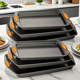 6 PCS Orange Handles