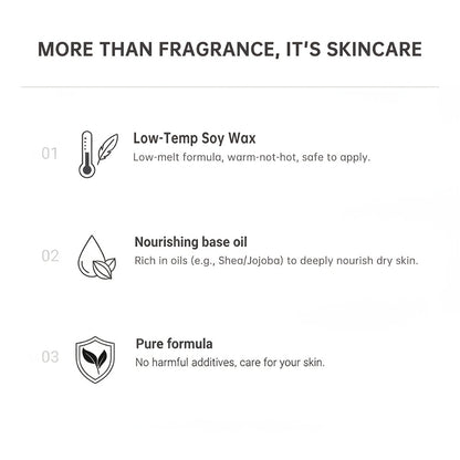 Luxury Soy Wax Candle 2-in-1 Massage Body Oil Essential Oil 20+ Scents 1pc 2pcs 6pcs Warm Moisturizing Lotion Spa Nail Salon Wedding Valentine Christmas Gift