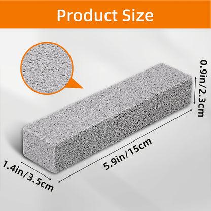 Pumice Stone Cleaning Sticks 25pcs Heavy Duty Scouring Stick for Toilet Bowl Bath Kitchen Pool Tile Grout Hard Water Stain Remover Household Cleaning Supplies