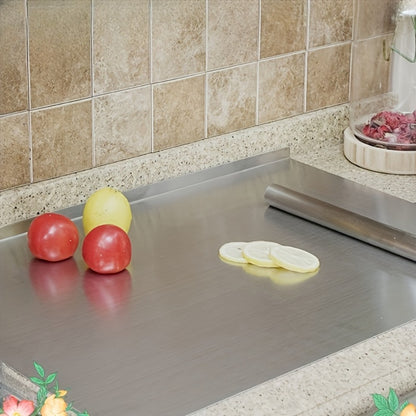 Extra Large Stainless Steel Cutting Board – Multi-Use Kitchen Chopping Board, Easy to Clean & Store, Multiple Sizes