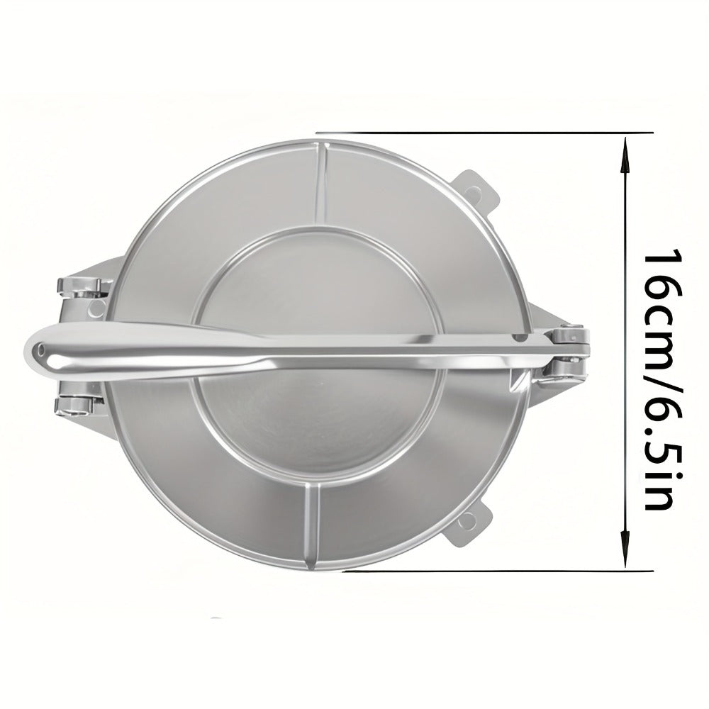 Tortilla Press & Dough Press – 6.5 & 8 Inch Professional Tortilla Maker for Flour & Corn Tortillas, Roti, Quesadilla, Dumpling Wrapper, Flatbread – Heavy Duty Cast Iron Style Kitchen Tool
