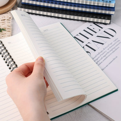 Spiral Notebooks 6 Pack Hardcover A5 Lined Journal College Ruled 480 Sheets 960 Pages No Bleed Thick Paper 6 Colors for Work School Office Supplies