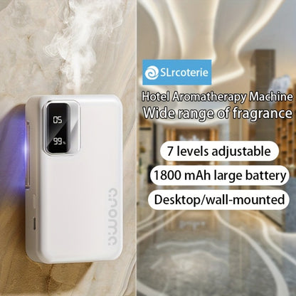 Aromatherapy Diffuser Smart Digital – 1800mAh 7-Speed Sonic Essential Oil Diffuser Humidifier with USB Charging, Digital Display, Fine Mist for Bedroom Bathroom Office Home, Up to 20 Days Use
