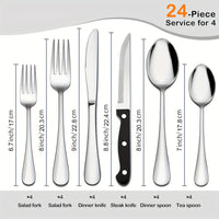 Silvery 24pcs