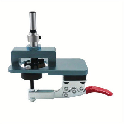 35mm Hinge Drilling Jig Kit Aluminum Alloy Cabinet Door Hinge Hole Opener Template Puncher Locator for Woodworking Door Cabinet Wardrobe Hinge Installation 15-25mm Boards