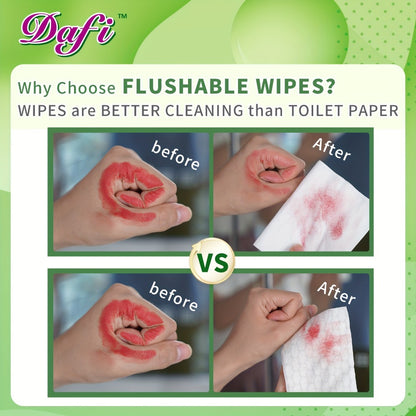 Flushable Wipes for Adults 1200 Count 15 Packs Unscented Toilet Wipes No Alcohol 100% Plant Based Fibers Septic Safe Sewer Safe Wet Wipes Bulk Value Pack for Sensitive Skin Personal Hygiene