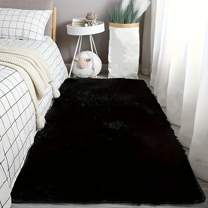 Non-Slip Area Rug Fluffy Soft Carpet - Modern Home Decor Floor Mat for Living Room, Bedroom, Kitchen & Bathroom | Easy Clean Cute Plush Rug in Multiple Colors & Sizes | Indoor Anti-Slip Floor Decoration
