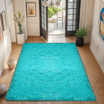 Fluffy Area Rug Large Soft Shag Carpet for Living Room Bedroom – Non-Slip Ultra Thick Plush Floor Mat, Multiple Sizes & Colors, Home Decor