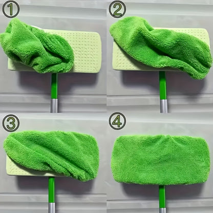 Microfiber Mop Pads 15-Pack Compatible with Swiffer Sweeper Reusable Washable Wet Dry Mopping Cloths Refill Pads for Hardwood Vinyl Tile Floors