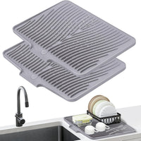 Large Grey 2-Piece Set: 34.5*19in (2PCS)