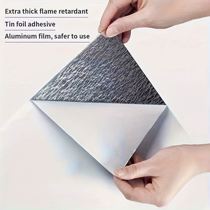 Marble Peel and Stick Wall Panels Self-Adhesive 3D Decorative Tiles - Glossy Marble Sheets for Bathroom Kitchen Living Room - Removable Vinyl Planks White Grey Black Imitation Stone DIY Home Decor