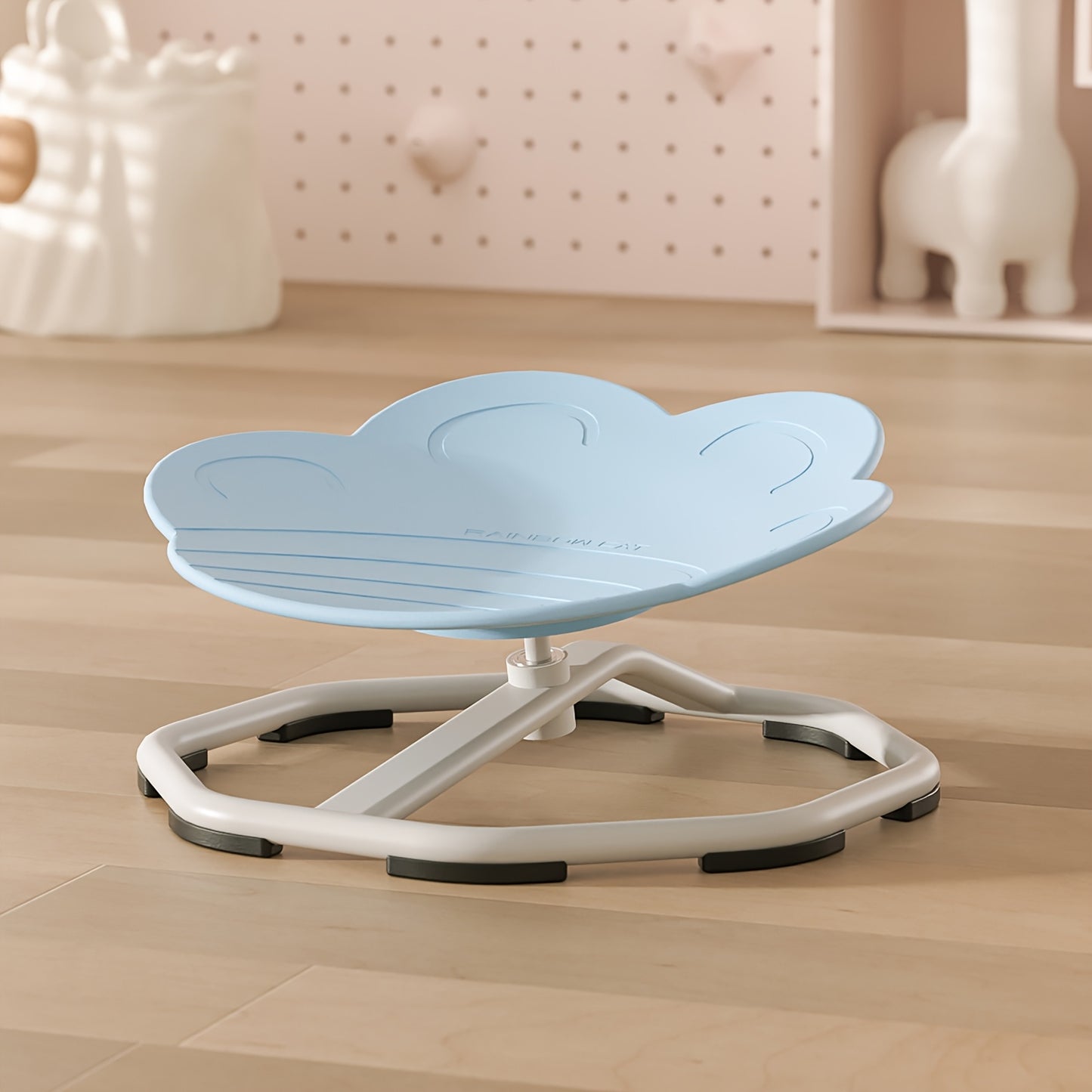 Sensory Spinning Chair for Kids with Autism & ADHD, Ages 3-18, 220LBS Capacity Swivel Sit and Spin Chair to Improve Focus & Body Balance, Calming Sensory Toy for Teens, Indoor Outdoor No Assembly