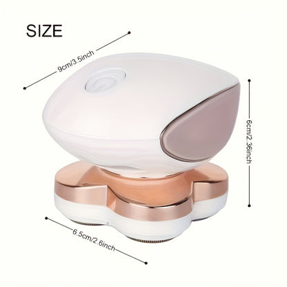 Electric Hair Remover for Women Portable Body Shaver USB Rechargeable Painless Hair Removal for Face Arms Legs Underarms Bikini Area Compact Travel Home Use Pink