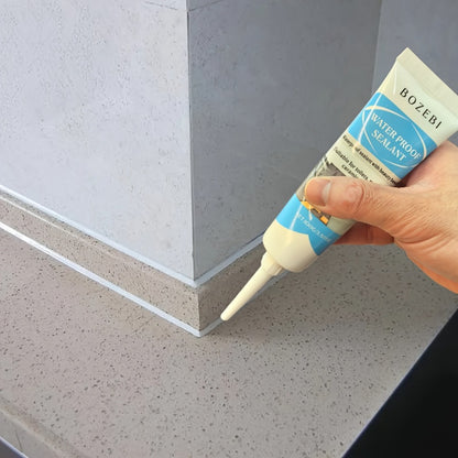 Waterproof Tile Grout Sealant Gap Filler for Kitchen & Bathroom – Odorless Strong Adhesive Tile Refill Agent for Sink Floor Wall Cracks, White 100g (3-Pack)