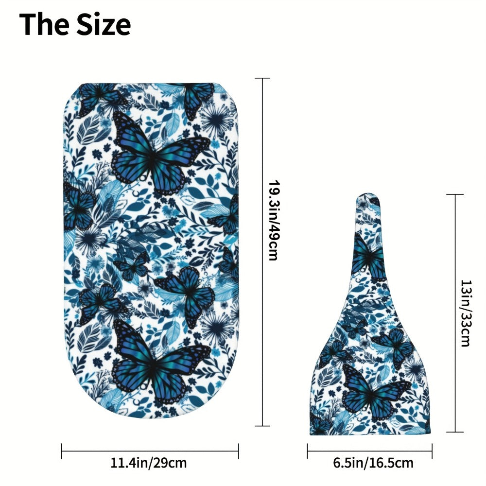 Baby Swaddle Blanket & Beanie Hat Set – Butterfly, Sunflower, Bee, Life Tree & Moon Star Newborn Wrap