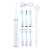White (5 brush heads + 2 cleaning heads) top