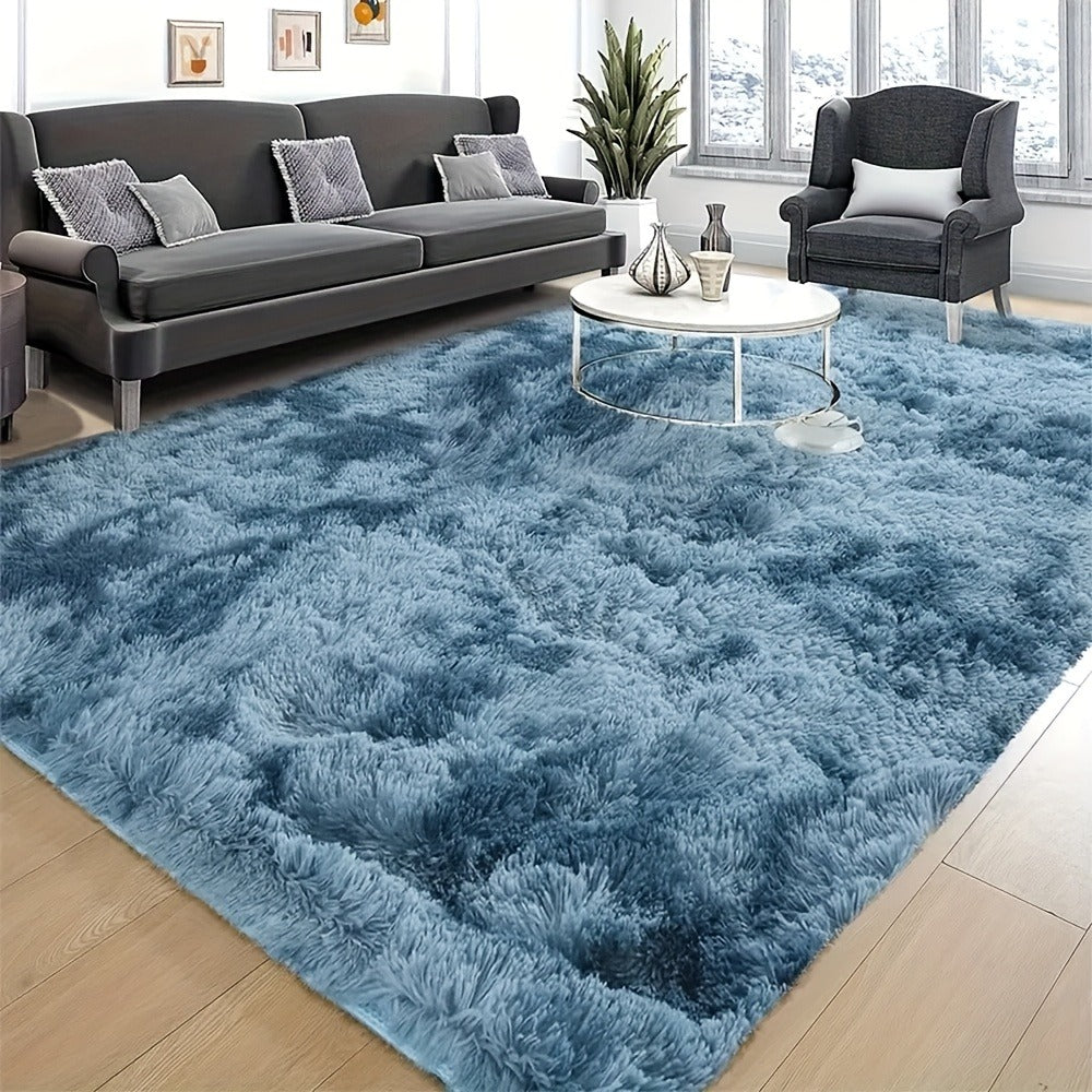 Fluffy Area Rug Large Soft Shag Carpet for Living Room Bedroom – Non-Slip Ultra Thick Plush Floor Mat, Multiple Sizes & Colors, Home Decor