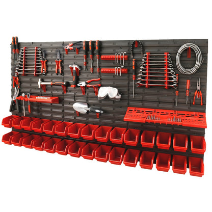 Tool Organizer Set – Multi-Functional Wrench, Screwdriver, Drill Bit & Hammer Storage Rack | Garage Tool Organizer Wall Mount for 39/69 Piece Tool Sets | Workshop Tool Holder Gift for Men & DIY Enthusiasts